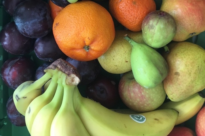 Obst und Gemüse heben die Stimmung